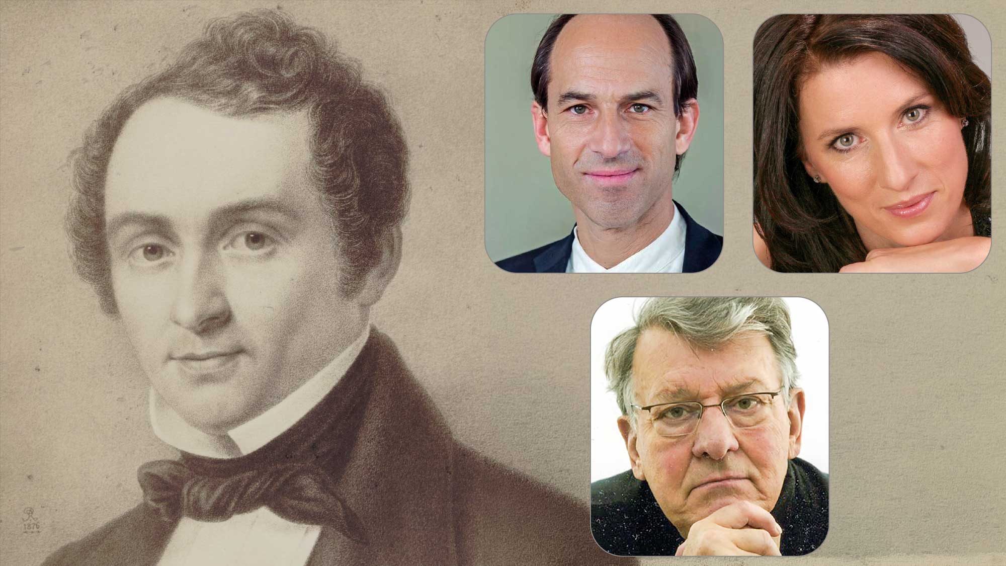 Albert Lortzing sowie Friedhelm Eberle, Kathrin Göring und Christian Hornef